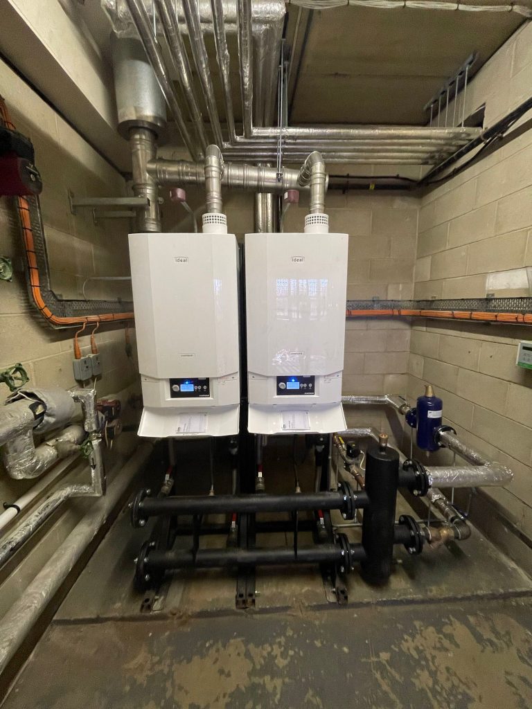 Replacement boiler room in Leeds  